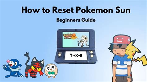 pokemon reborn soft reset|how to restart pokemon moon.